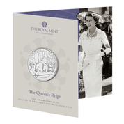 The Queens Reign The Commonwealth 2022 UK GBP5 Brilliant Uncirculated Coin