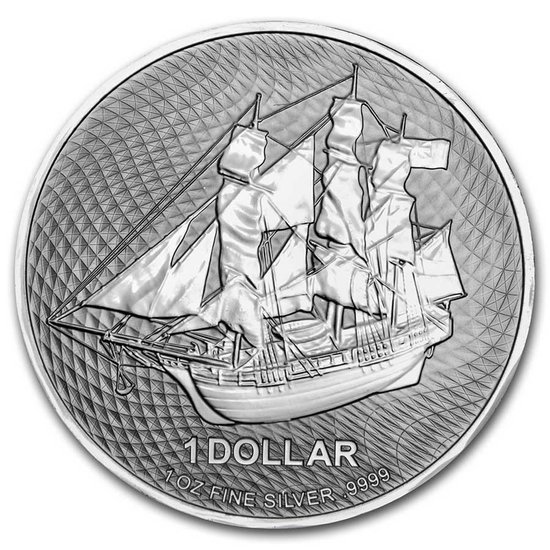 Cook Islands Bounty 1 oz Silber 2021 - www.metalmarket.eu