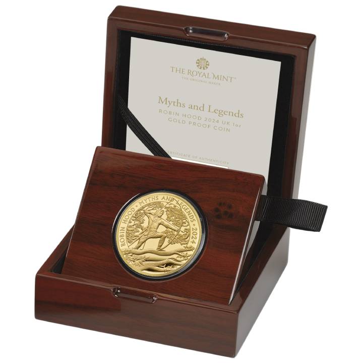  Myths & Legends: Robin Hood 1 oz Gold 2024 Proof