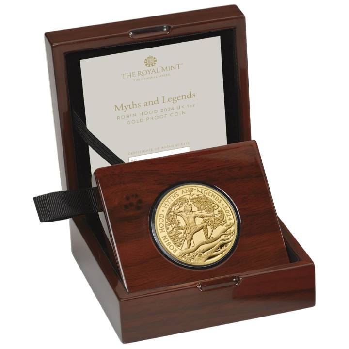  Myths & Legends: Robin Hood 1 oz Gold 2024 Proof