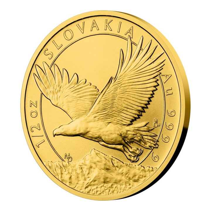  Niue: Slovakia Eagle 1/2 oz Gold 2023