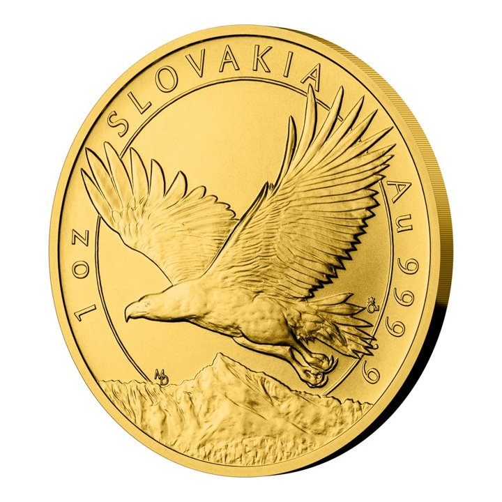  Niue: Slovakia Eagle 1 oz Gold 2023