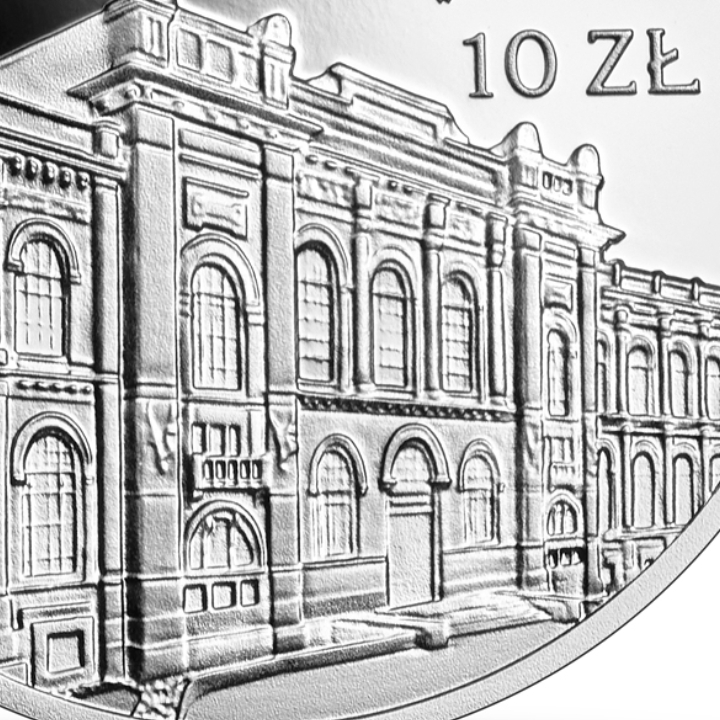 100th anniversary of the establishment of Bank Polski SA 10 PLN Silber 2024 Proof High Relief