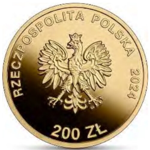 160th anniversary of the death of Romuald Traugutt 200 PLN Gold 2024 Proof 