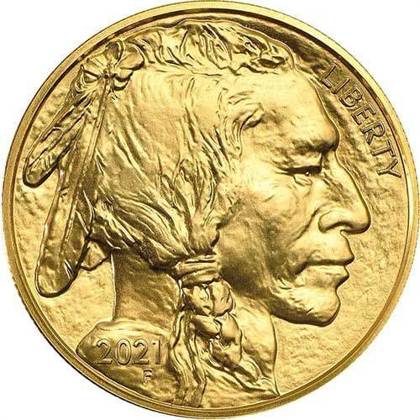 American Buffalo 1 oz Gold 2021 NGC PF70 Ultra Cameo 