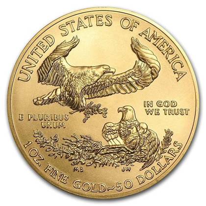 American Eagle 1 oz Gold 2021 PAKET 20 Stück