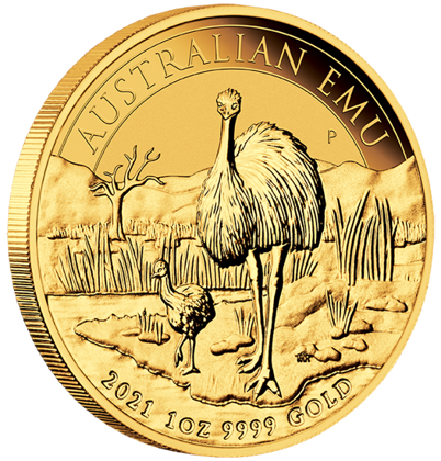 Australian Emu 1 oz Gold 2021