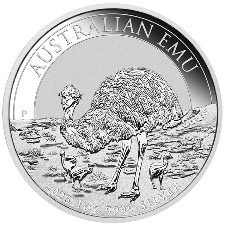 Australian Emu 1 oz Silver 2023 MS 70 NGC First Day of Issue