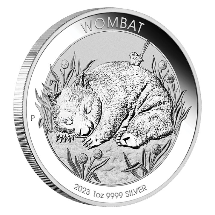 Australian Wombat 1 oz Silber 2023