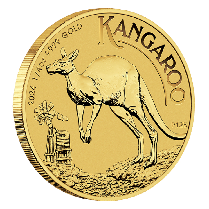 Australisches Känguru 1/4 oz Gold 2024