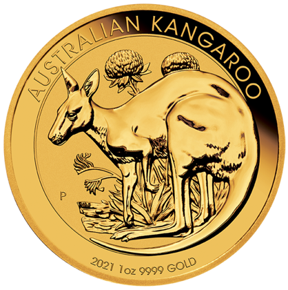 Australisches Känguru 1 oz Gold 2021