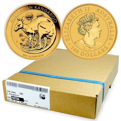 Australisches Känguru 1 oz Gold 2021