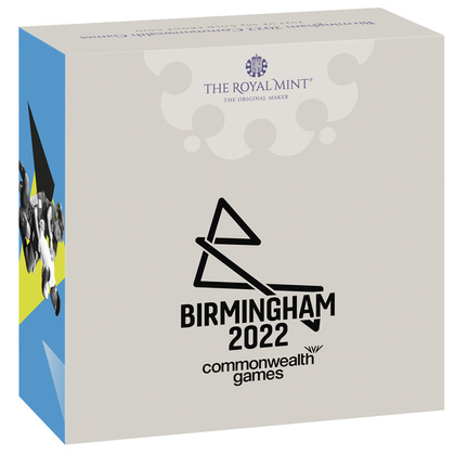 Birmingham 2022 Commonwealth Games UK 50p Gold Proof Coin