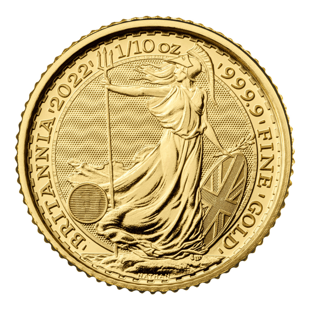 Britannia 1/10 oz Gold 2022