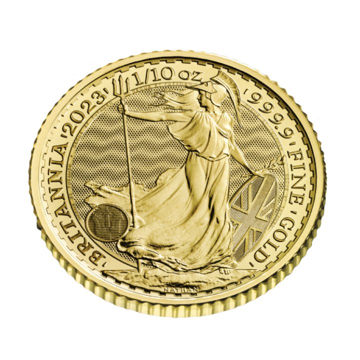 Britannia - King Charles III 1/10 oz Gold 2023