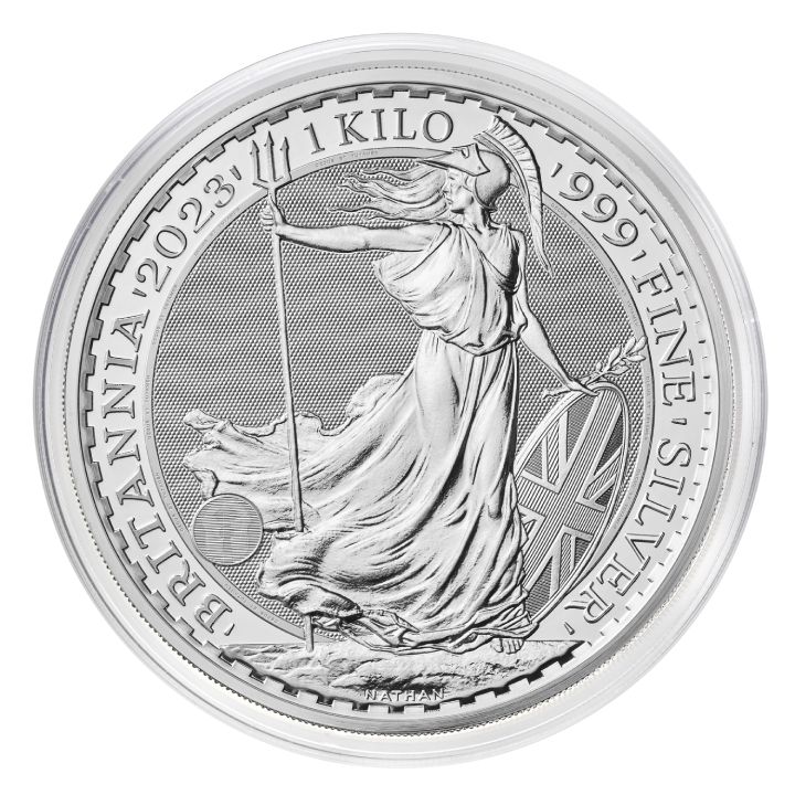 Britannia - King Charles III 1000 g Silber 2023