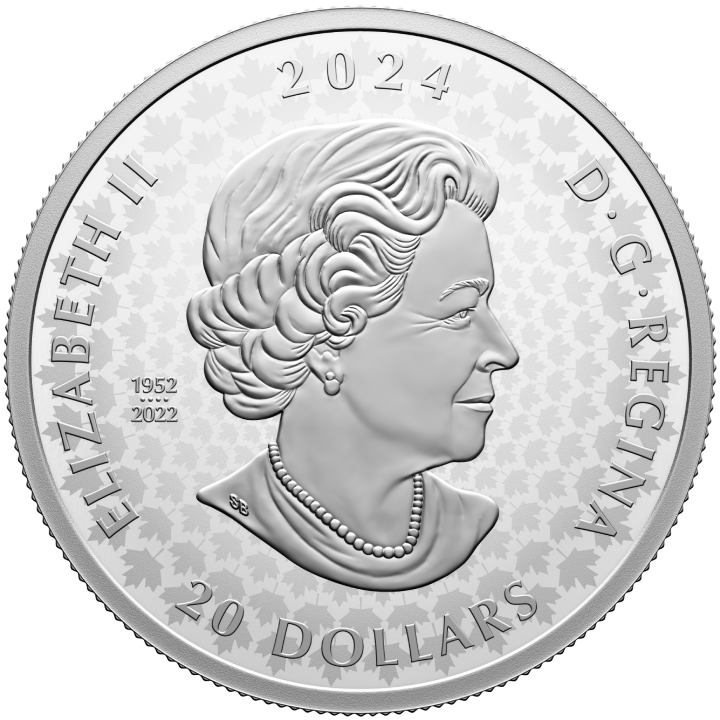 Canada: Commemorating Black History - Amber Valley $20 Silber 2024 Proof Coin 