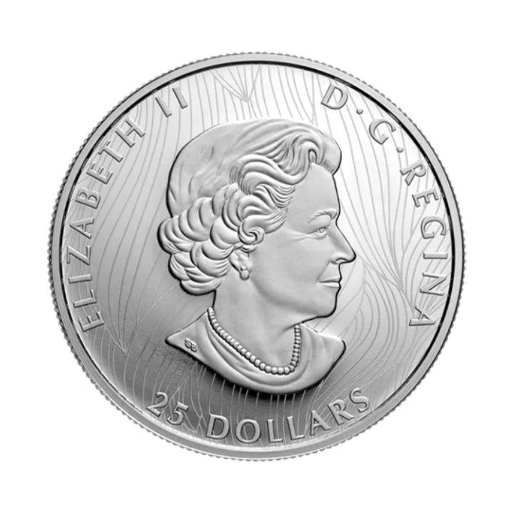 Canada: Timber Wolf Silber 2022 Extraordinarily Proof High Relief 