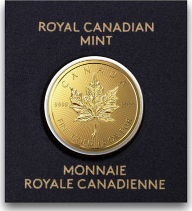 Canadian Maple Leaf 1 gram Gold 2022