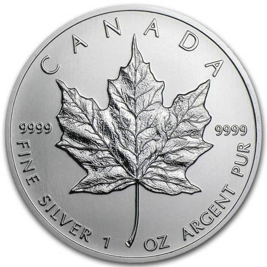 Canadian Maple Leaf 1 oz Silber 2013