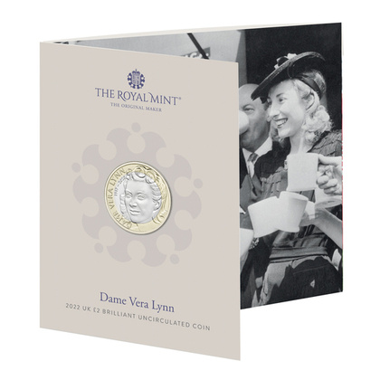 Celebrating the Life and Legacy of Dame Vera Lynn £2 Cupro-Nickel 2022