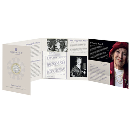 Celebrating the Life and Legacy of Dame Vera Lynn £2 Cupro-Nickel 2022