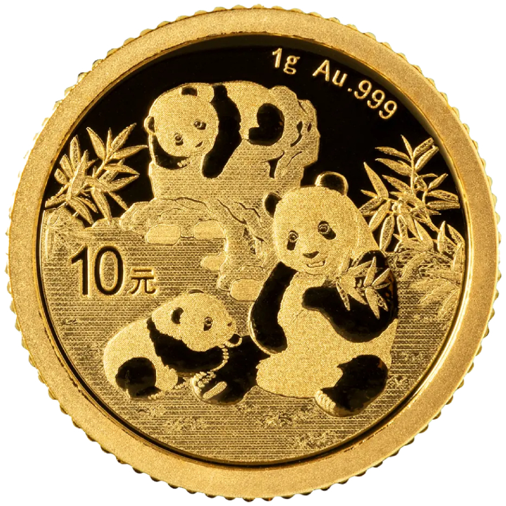 Chinese Panda 1 gram Gold 2025