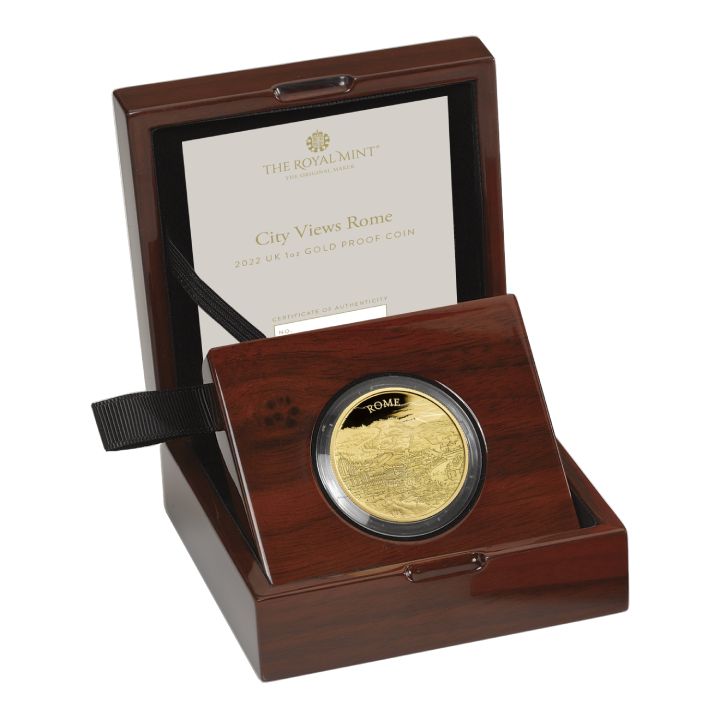 City Views: Rome 1 oz Gold 2022 Proof 