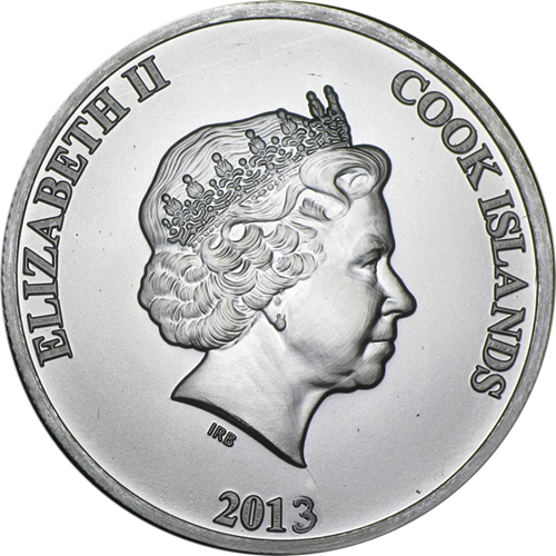 Cook Islands Bounty 1 oz Silber 2013