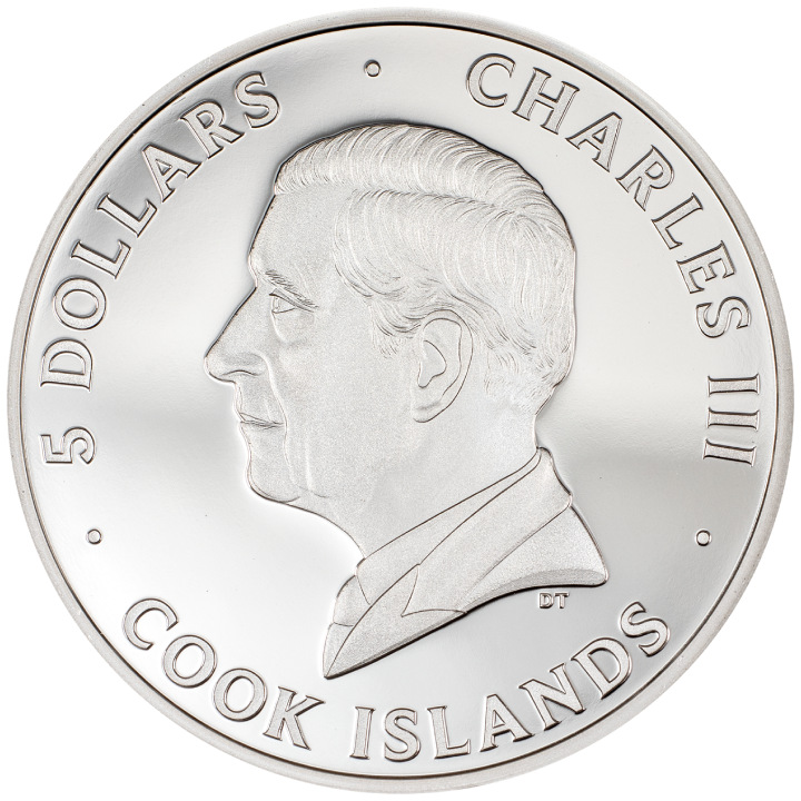 Cook Islands: Typefaces - Frankenstein 1 oz Silber 2023 Proof 