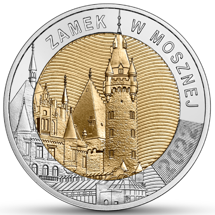 Discover Poland - Moszna Castle 5 PLN 2022 