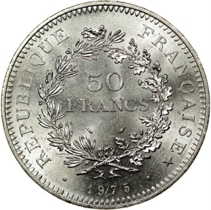 FRANKREICH 5 FRANCS - VERSCHIEDENE WEINLESE