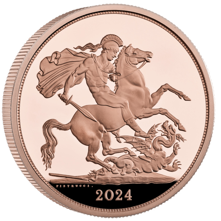 Great Britain: The Sovereign 2024 Five-Coin Gold Proof Set