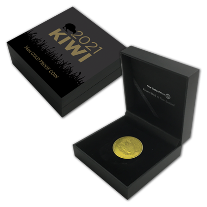 Kiwi 1/4 oz Gold 2021 Proof