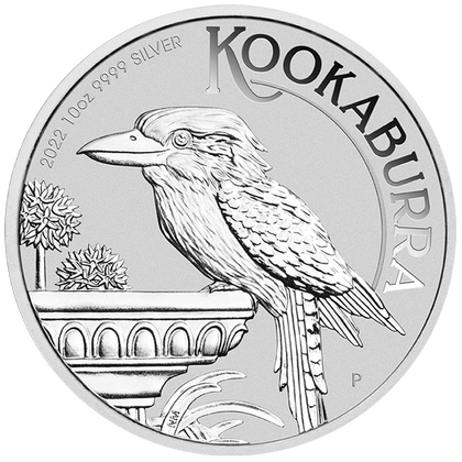 Kookaburra 10 oz Silber 2022