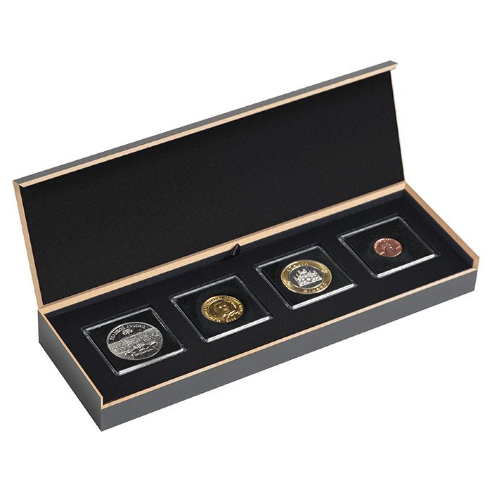 Leuchtturm - Luxor case for 4 Quadrum coins