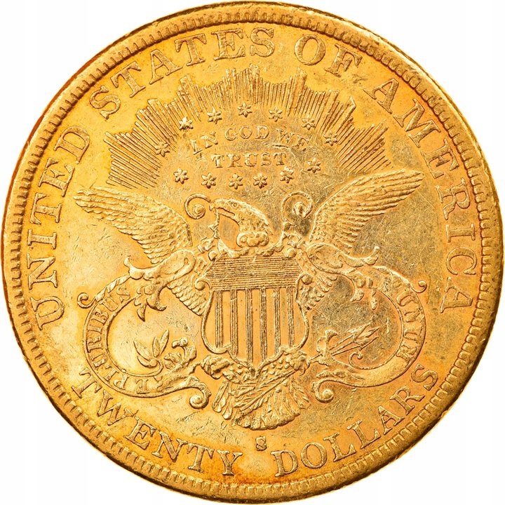 Liberty Head $20 Gold 1879 Coin