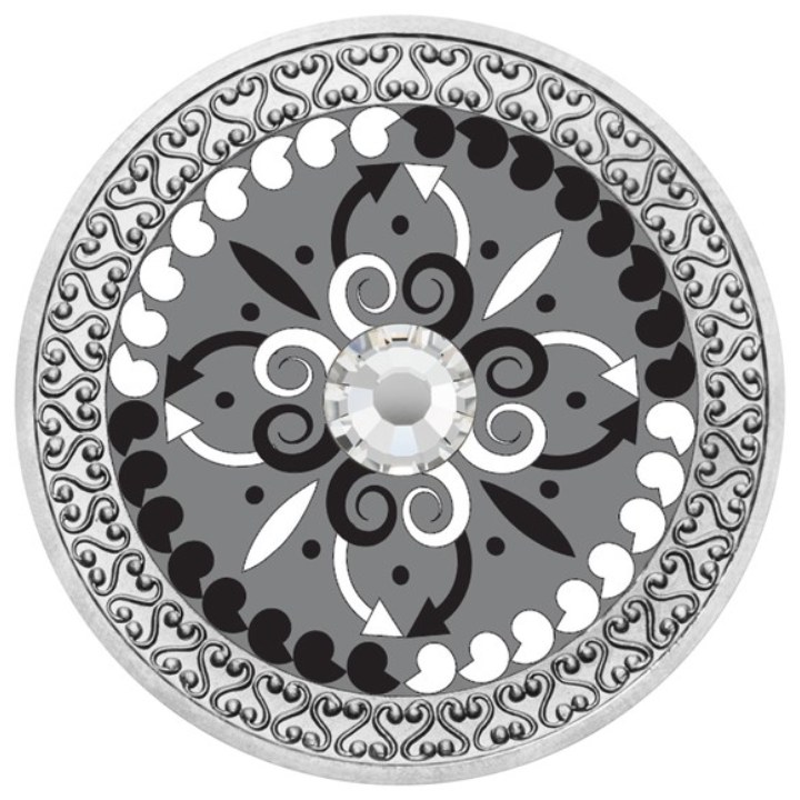 Mandala Change coloured Silber 2022 Proof