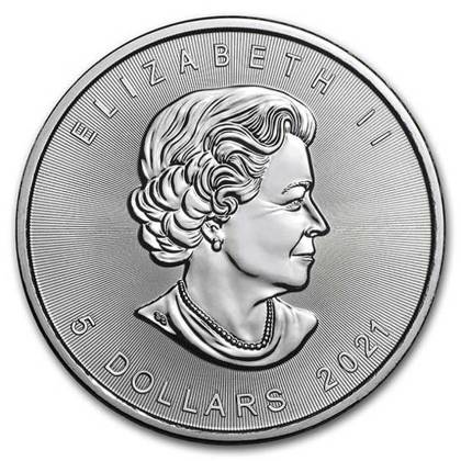 Maple Leaf 1 oz Silber 2021