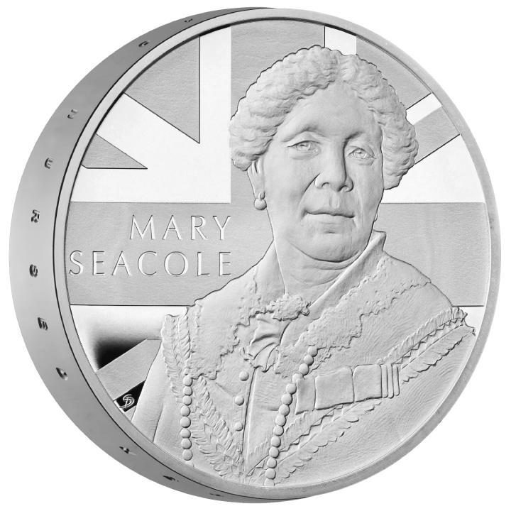 Mary Seacole £5 Silber 2023 Proof Piedfort