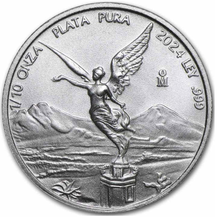 Mexican Libertad 1/10 oz Silber 2024