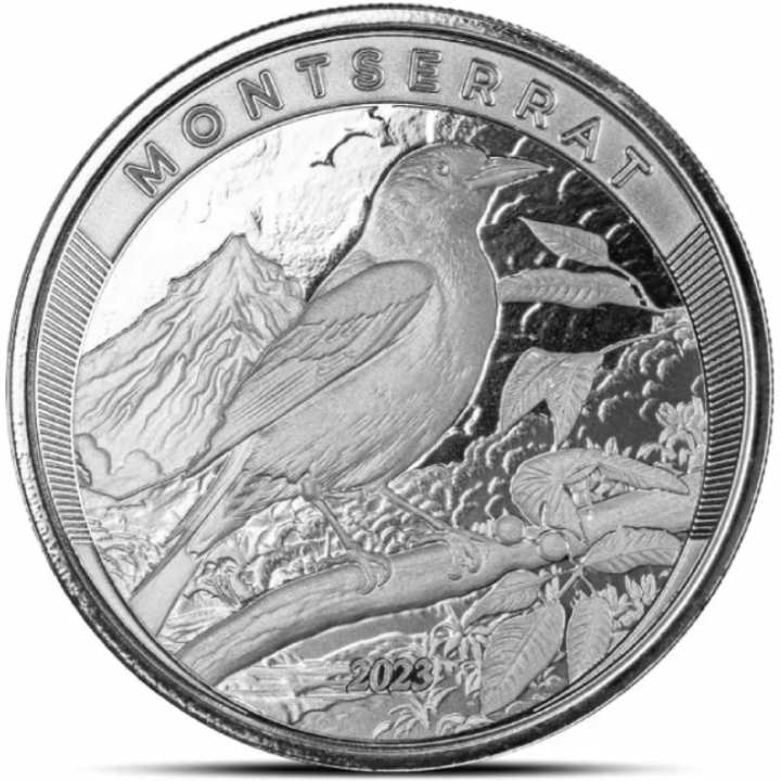 Montserrat: Oriole 1 oz Silber 2023 Prooflike (coin in capsule)