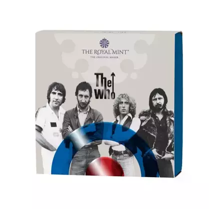 Music Legends: THE WHO 1/2 oz Silber 2021 Proof