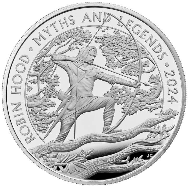 Myths & Legends: Robin Hood 1 oz Silber 2024 Proof