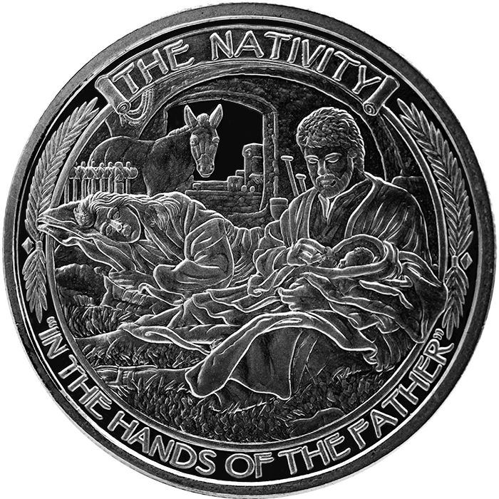 Nativity 1 oz Silver 2019 Round Coin