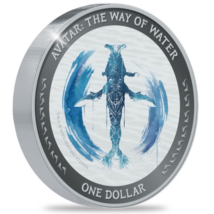 New Zealand: Avatar - The Way of Water 'Pandoran Fauna' Set of Two coloured Silber 2023 Proof Coins 