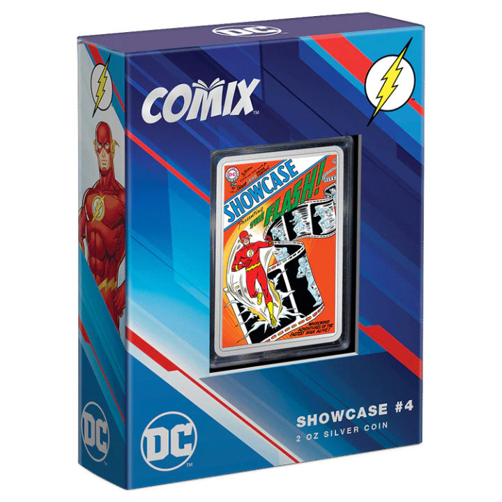 Niue: DC Comix - Showcase coloured 2 oz Silber 2023 Proof