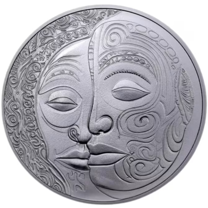 Niue: Maori 1 oz Silber 2024 Prooflike Coin