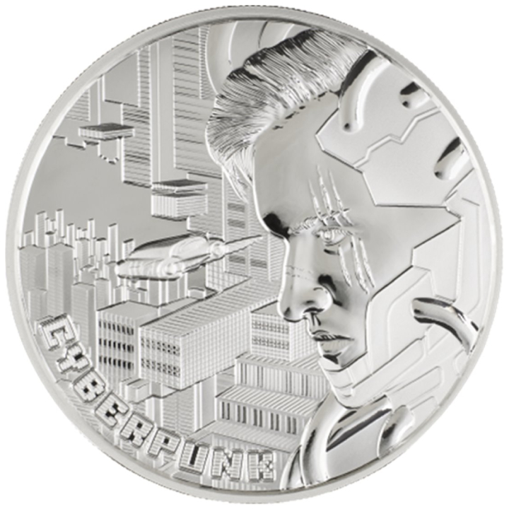 Niue: The Punk Universe - Cyberpunk 1 oz Silber 2023 Coin