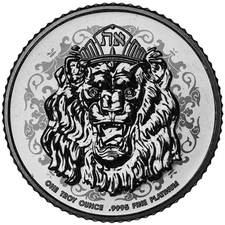 Niue: Truth - Roaring 1 oz Platinum 2023 Reverse Proof